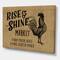 Designart - Rise And Shine Market - Farmhouse Canvas Artwork